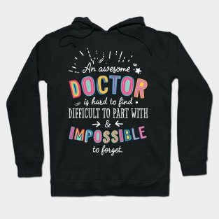 An awesome Doctor Gift Idea - Impossible to Forget Quote Hoodie